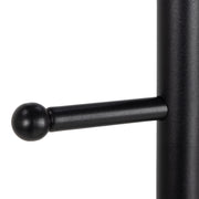 Aspen Coat Hanger, Frame and Base in Matt black – image 4
