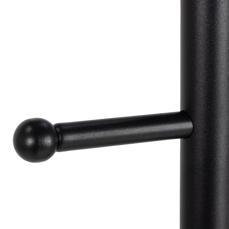 Aspen Coat Hanger, Frame and Base in Matt black – image 4