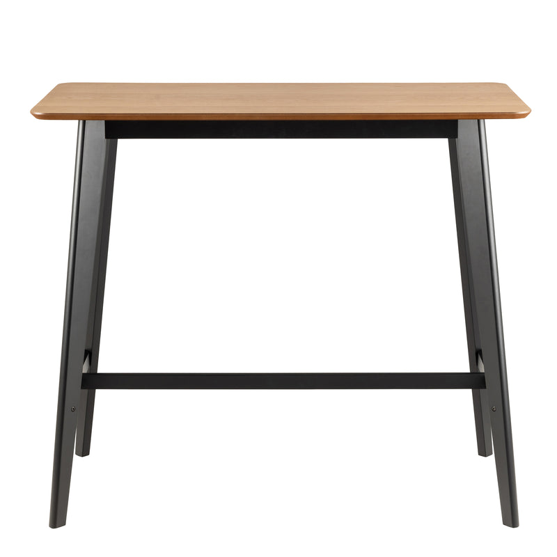 Roxby Bar Table Included 4 Roxby Bar Stool, Black and Oak – image 3