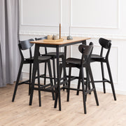 Roxby Bar Stool Set of 2 – Black – image 4