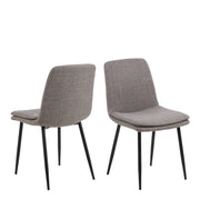 Becca Dining Chair Set of 4 – Brown – image 1