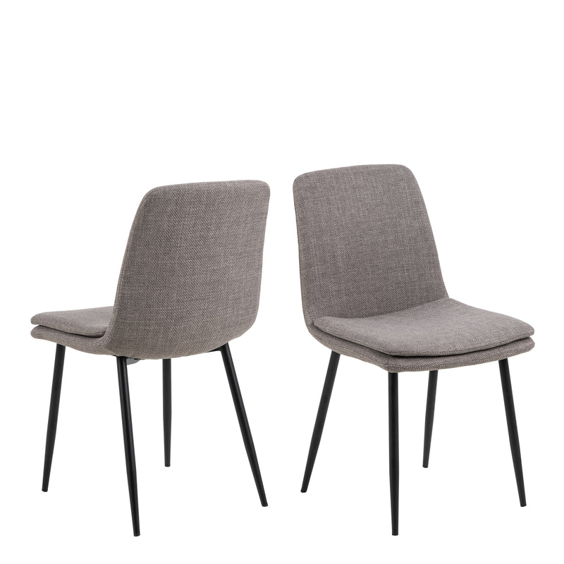 Becca Dining Chair Set of 4 – Brown – image 1