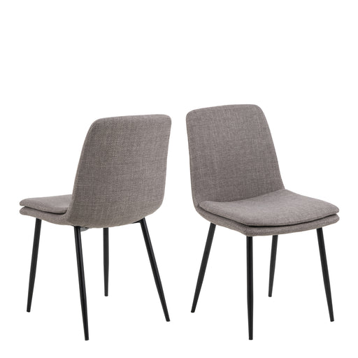 Becca Dining Chair Set of 4 – Brown – image 1