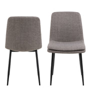 Becca Dining Chair Set of 4 – Brown – image 2