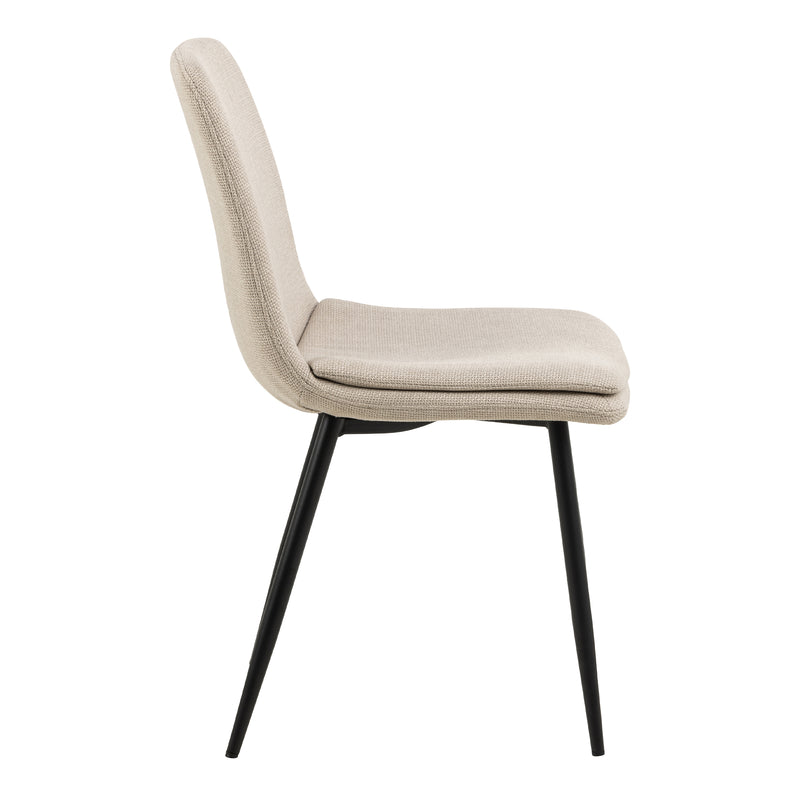 Becca Dining Chair Set of 4 – Beige – image 3