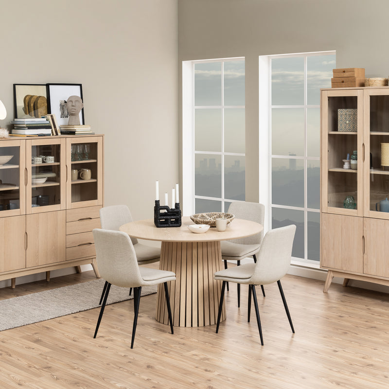 Becca Dining Chair Set of 4 – Beige – image 4