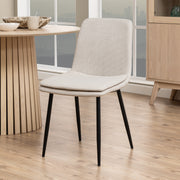 Becca Dining Chair Set of 4 – Beige – image 5