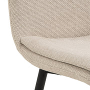 Becca Dining Chair Set of 4 – Beige – image 6