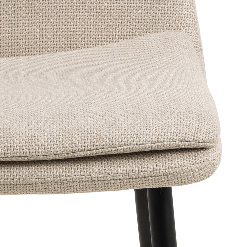 Becca Dining Chair Set of 4 – Beige – image 7