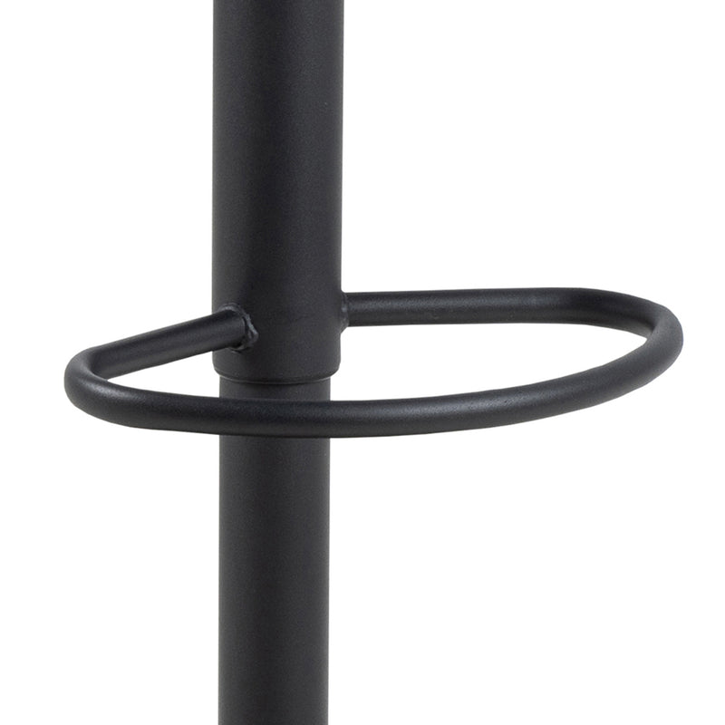 Flynn Swivel Bar Stool with Height Adjustable Function in Light Grey-Brown. – image 7