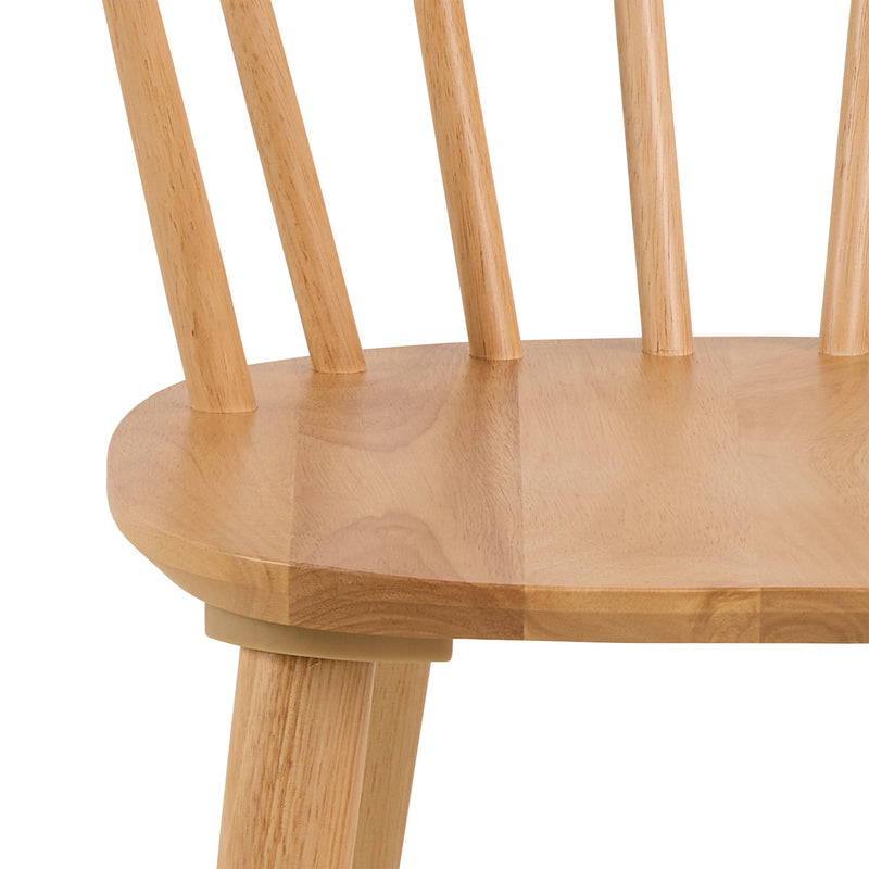 Ida Dining Chair Set of 2 – Oak – image 7
