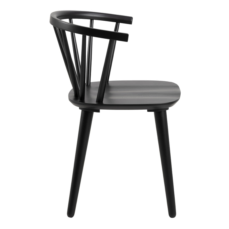 Ida Dining Chair Set of 2 – Black – image 3