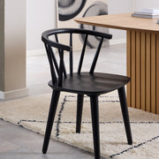 Ida Dining Chair Set of 2 – Black – image 5
