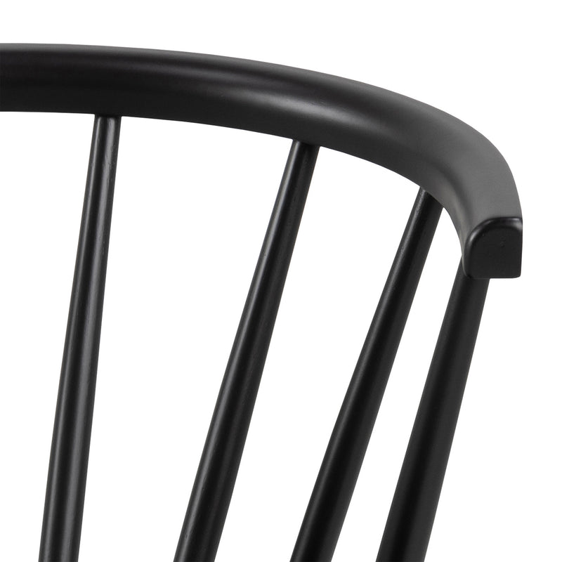 Ida Dining Chair Set of 2 – Black – image 6