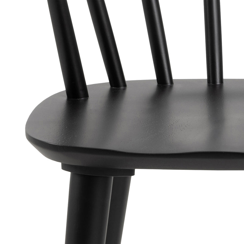 Ida Dining Chair Set of 2 – Black – image 7