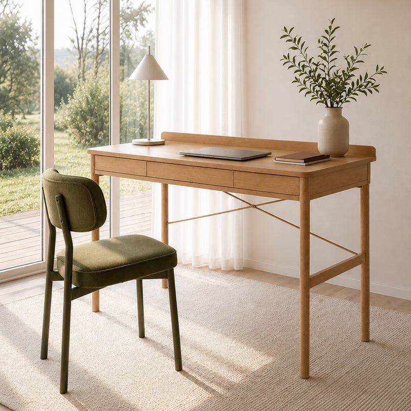 Paul Office Desk in Oak – image 5