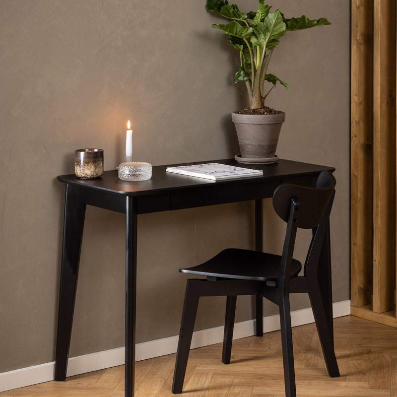 Roxby Office Desk in Black – image 5
