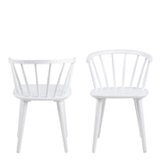 Ida Dining Chair Set of 2 – White – image 2