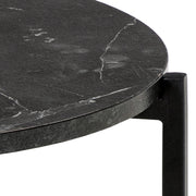 Lamoine Round Side Table in Matt Black – image 6