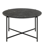 Lamoine Round Coffee Table in Matt Black – image 2