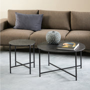 Lamoine Round Coffee Table in Matt Black – image 3