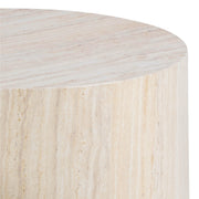 Dice Round Coffee Table Set – Travertine – image 8