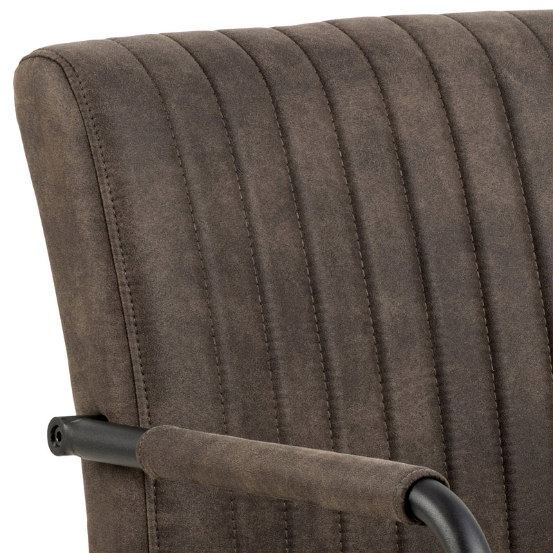 Adele Dining Chair Fabric Set of 2 – Grey – image 7