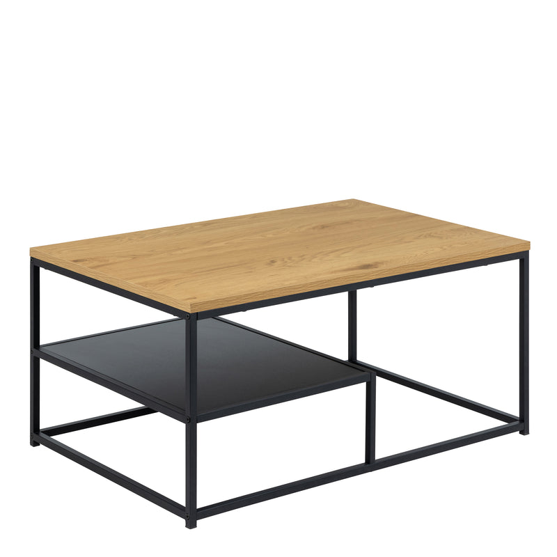 Gila Coffee Table with Open Shelf – Oak – image 1