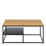 Gila Coffee Table with Open Shelf – Oak – image 2