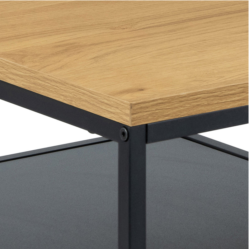 Gila Coffee Table with Open Shelf – Oak – image 6