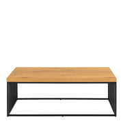 Strington Coffee Table – Black & Oak – image 2