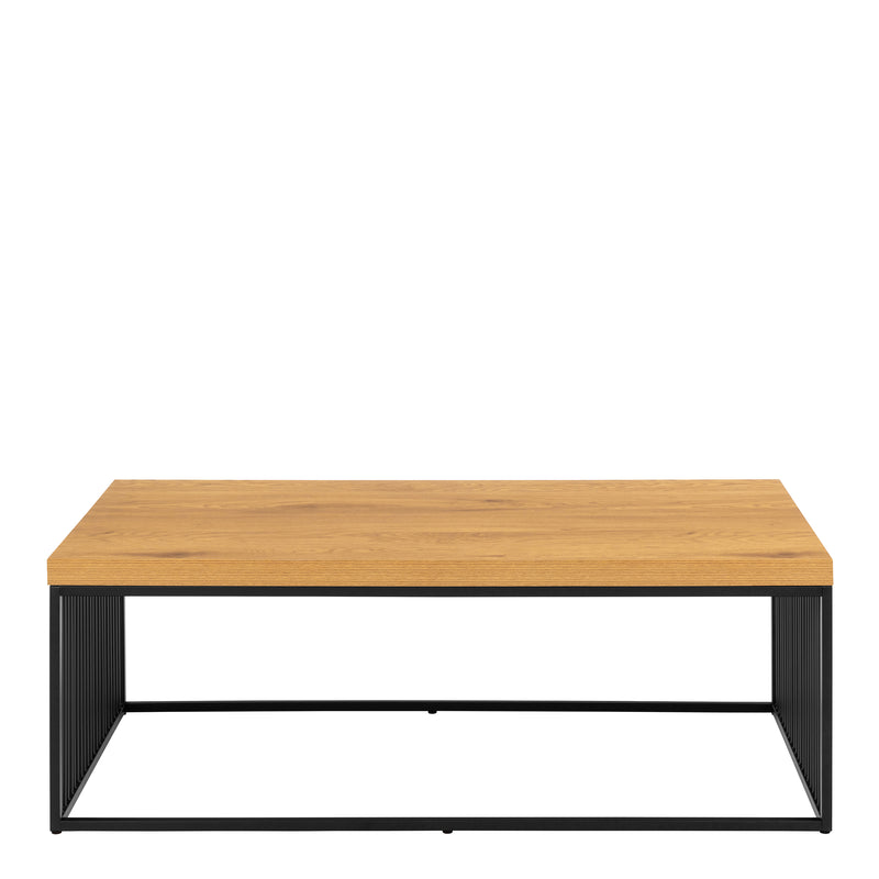 Strington Coffee Table – Black & Oak – image 2