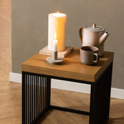 Strington Side Table – Black & Oak – image 5