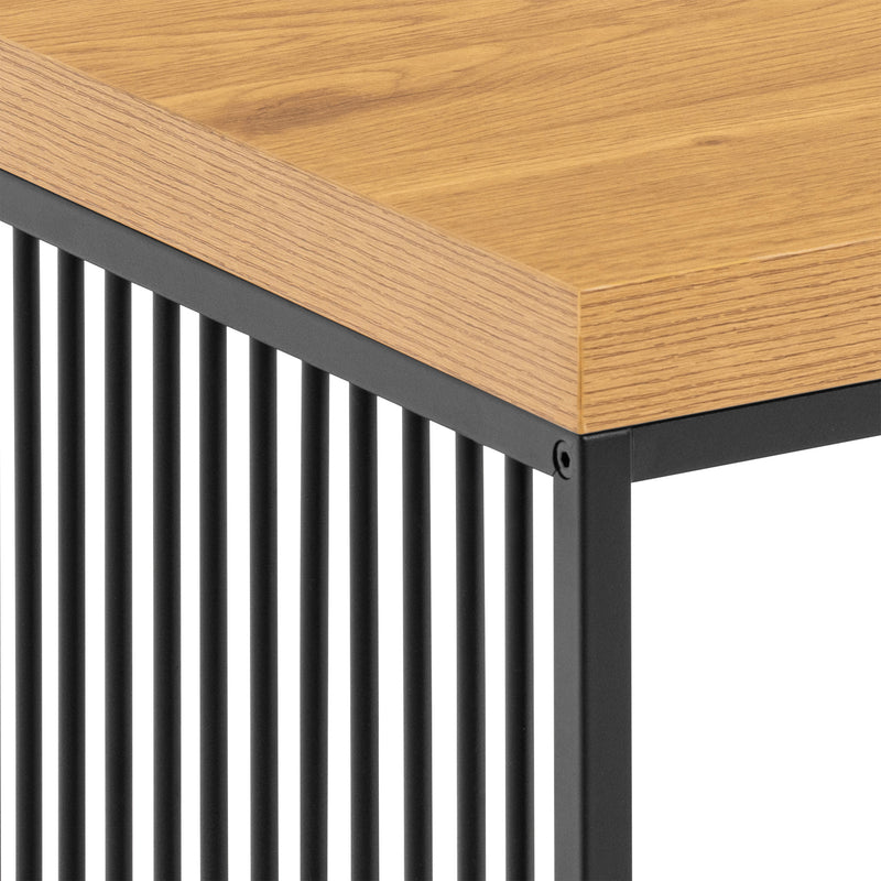 Strington Side Table – Black & Oak – image 6