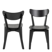 Roxby Dining Chair Set of 2 – Black – image 2