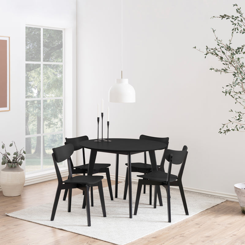 Roxby Dining Chair Set of 2 – Black – image 4