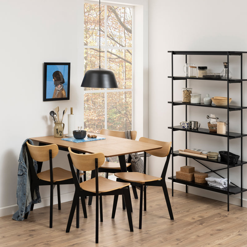 Roxby Dining Chair Set of 2 – White & Oak – image 6