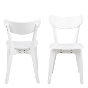 Roxby Dining Chair Set of 2 – White – image 2