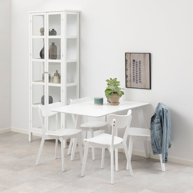 Roxby Dining Chair Set of 2 – White – image 4