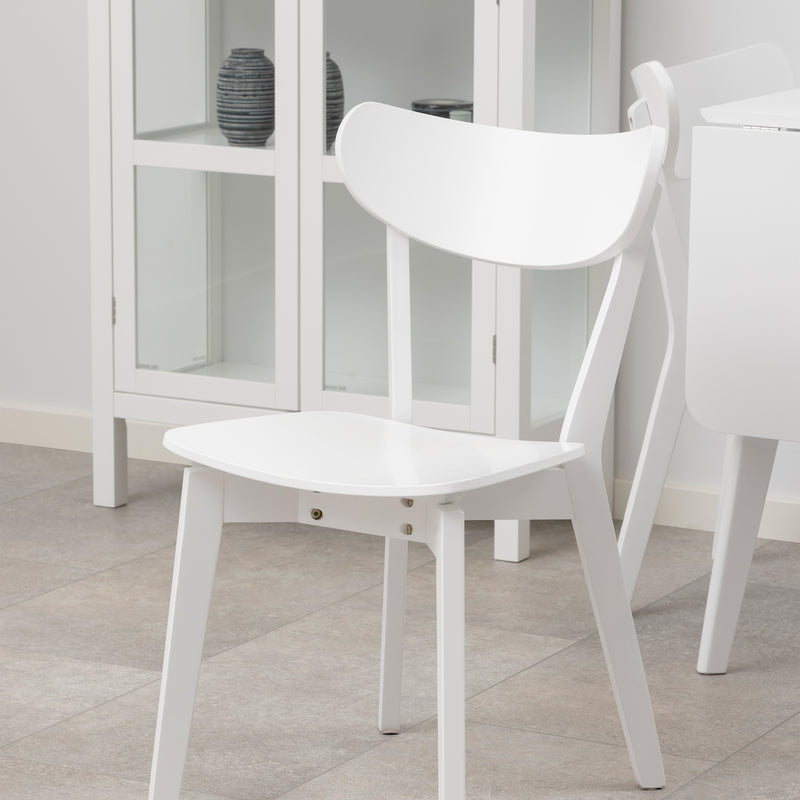 Roxby Dining Chair Set of 2 – White – image 5