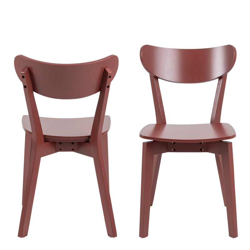 Roxby Dining Chair in Terracotta (Set of 2) – image 2