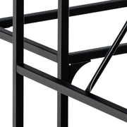 Bahamas Bar Table Set in Black and Oak – image 9