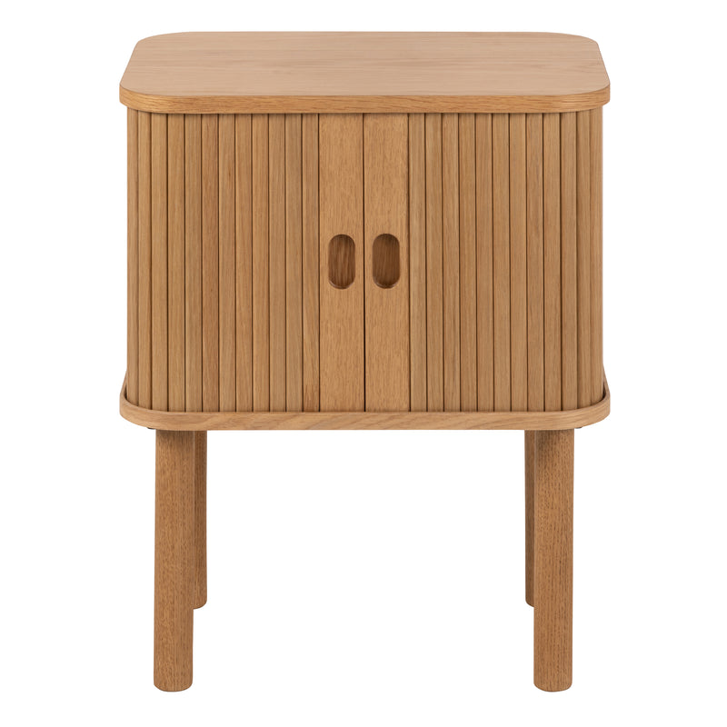 Langley Square Bedside Table in Oak – image 2