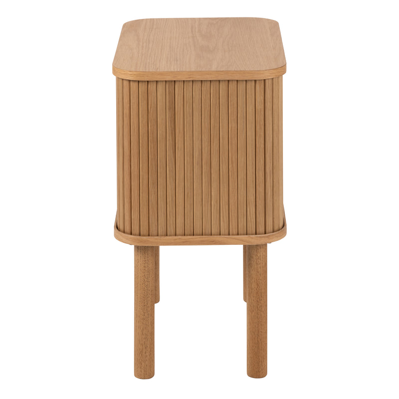 Langley Square Bedside Table in Oak – image 3