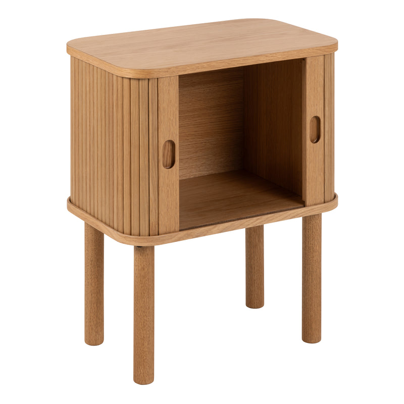 Langley Square Bedside Table in Oak – image 4