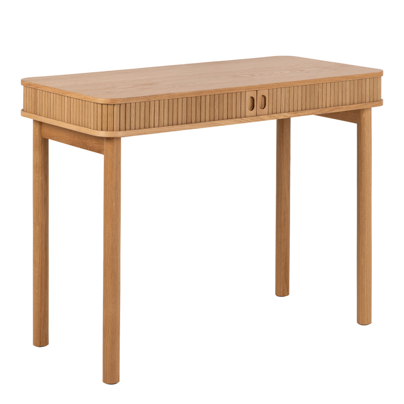 Langley Office Desk in Oak – image 1