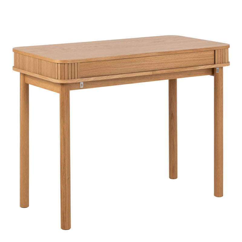Langley Office Desk in Oak – image 3