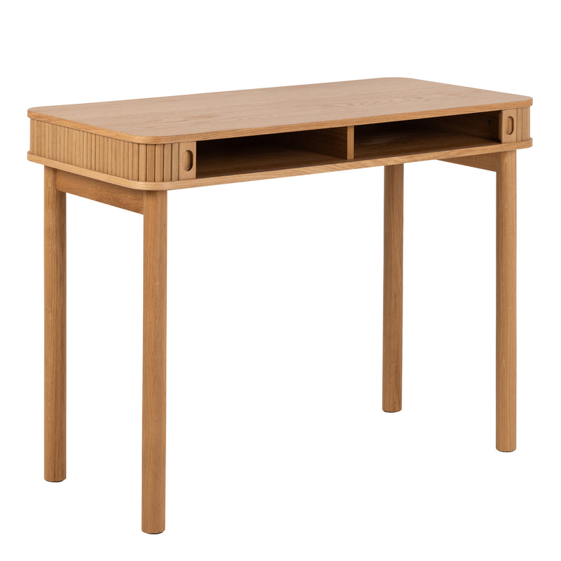 Langley Office Desk in Oak – image 4