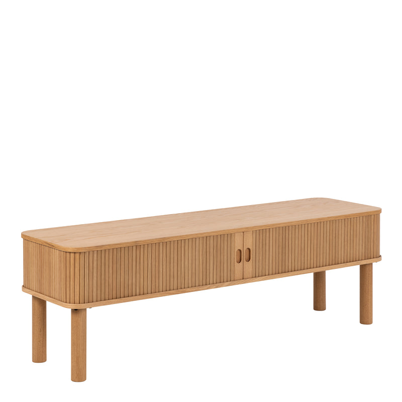 Langley TV Unit in Oak – image 1
