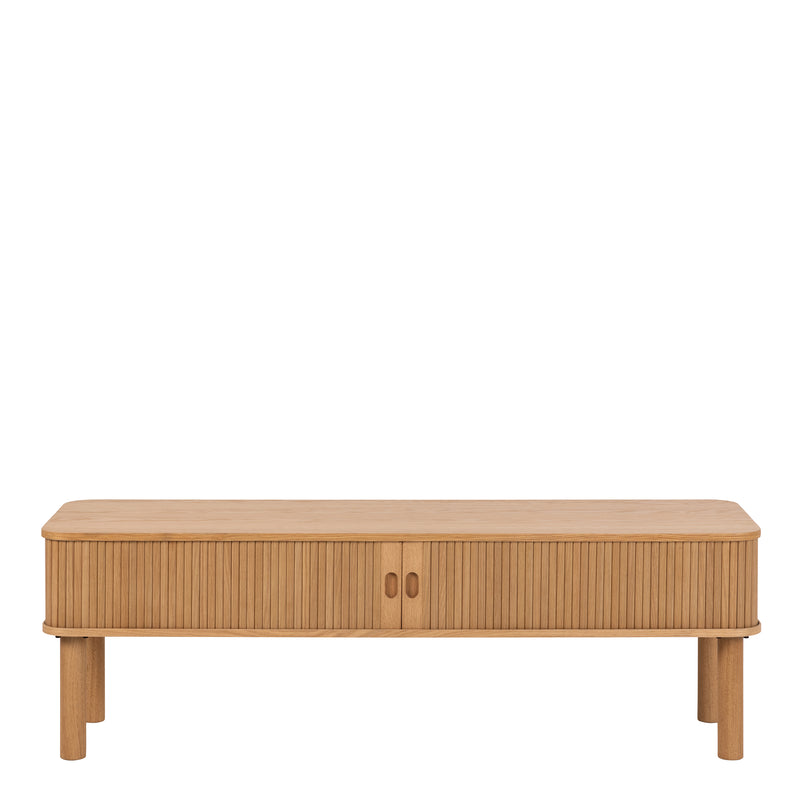 Langley TV Unit in Oak – image 2